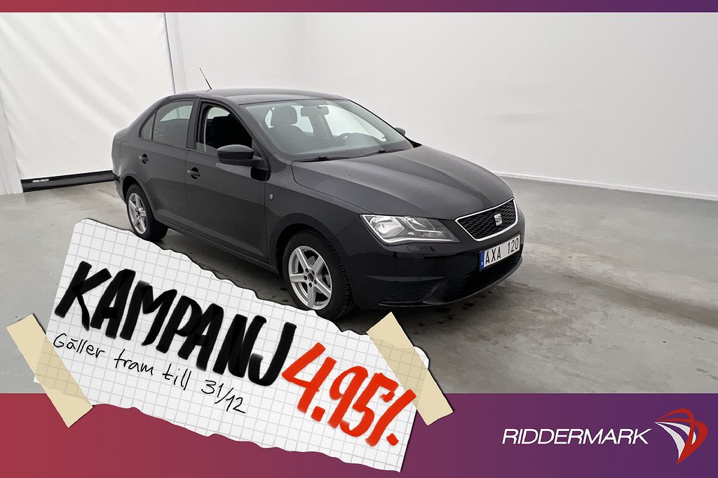 Seat Toledo 1.2 TSI 86hk Dragkrok Lågska 4,95% Ränta