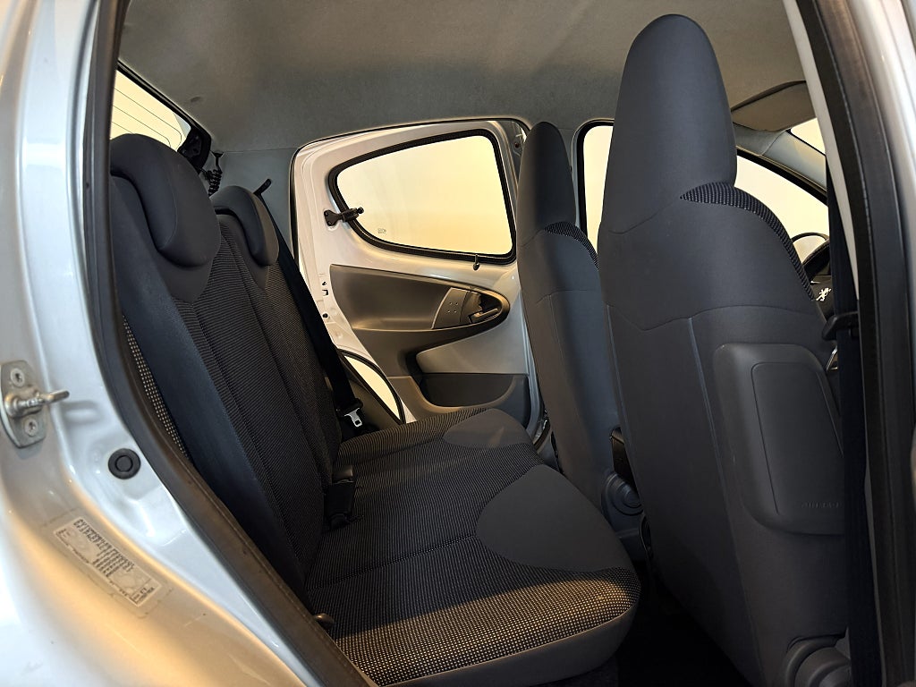Peugeot 107 5-dörrar 1.0  2-TRONIC  68HK LÅGMIL S+V
