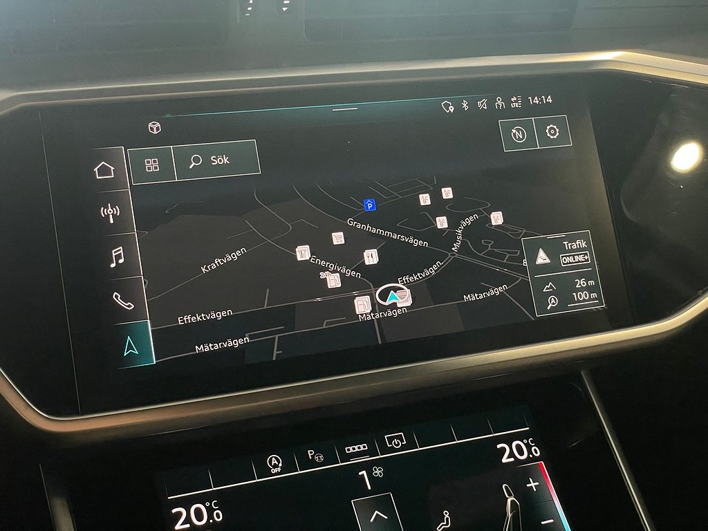 Audi A6 40 TDI Quattro | S-LINE | B&O Ljud | Matrix | 20" 2023