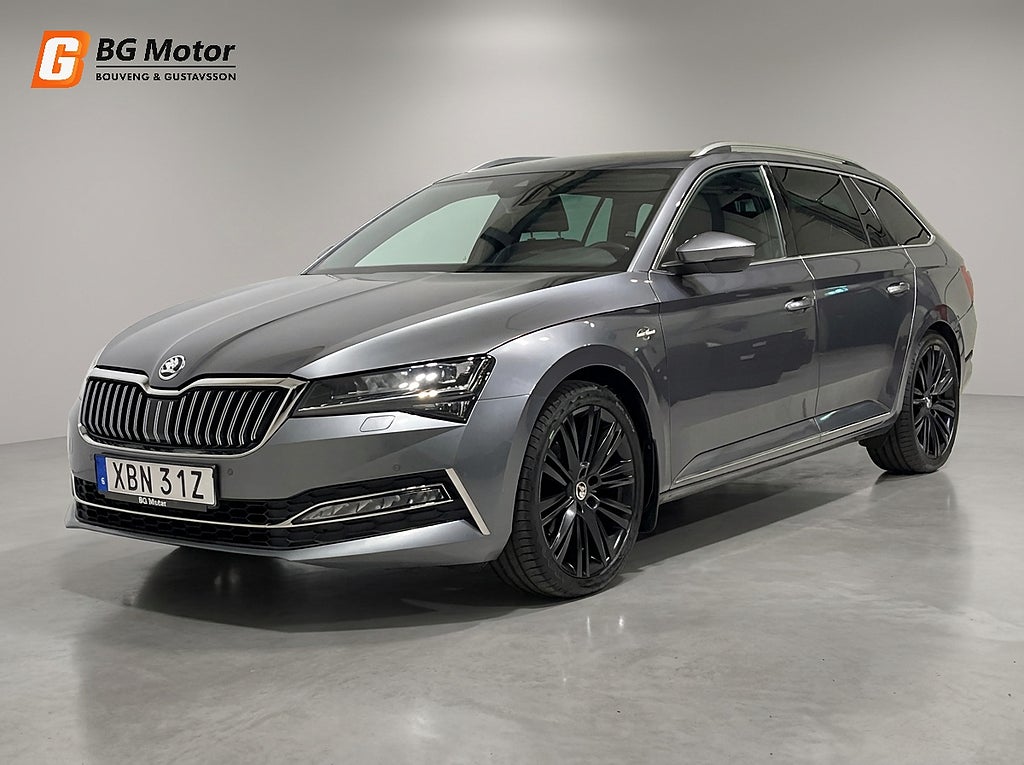 Skoda Superb 2.0 TDI 200HK 4x4 Aut L&K Drag/Skinn/Värmare/Moms