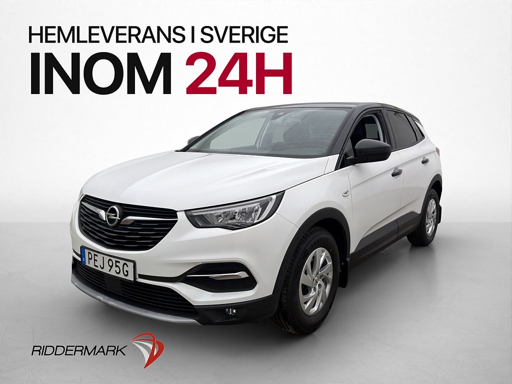 Opel Grandland X 1.2 Turbo 130hk Kamera Rattvärme 3456 Mil!