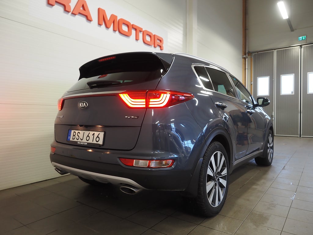 Kia Sportage 2.0 CRDi AWD GT-Line Skinn Navi M-Värm B-Kamera 2017