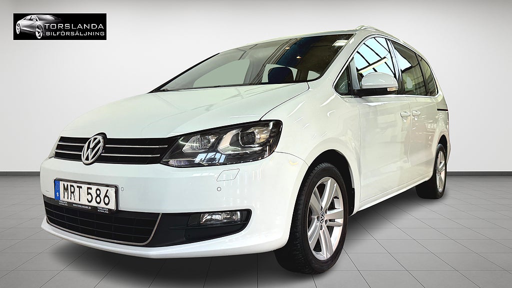 Volkswagen Sharan 2.0 TDI 140hk Masters 7-sits Krok V-hjul