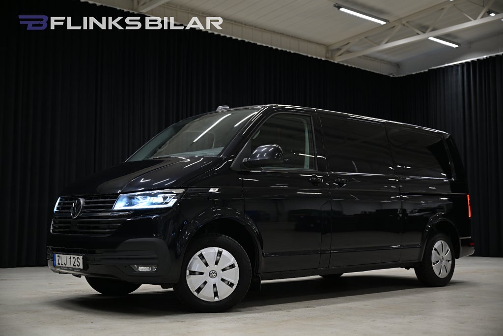 Volkswagen Transporter 4Motion DSG 150HK L2|Servicebil|Dubbeldörr|Inredd|SeUtr