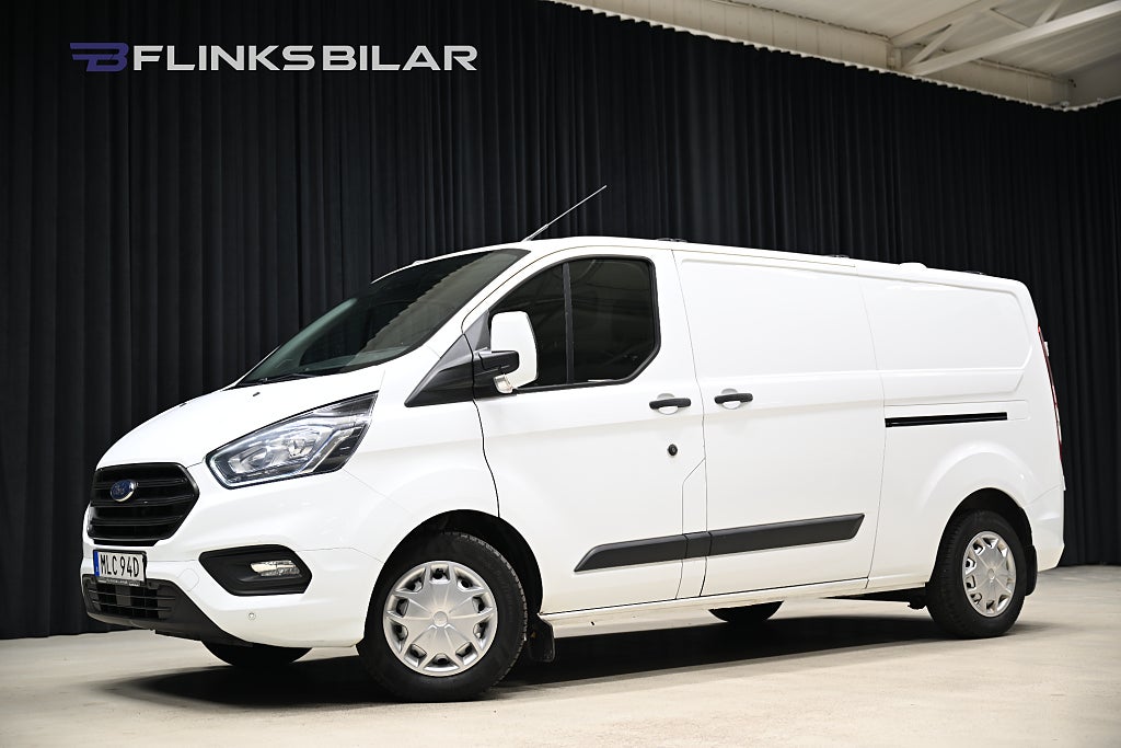 Ford Transit Custom Custom 170HK L2 Dubbeldörr|Inredning|EnÄgare|Leasbar