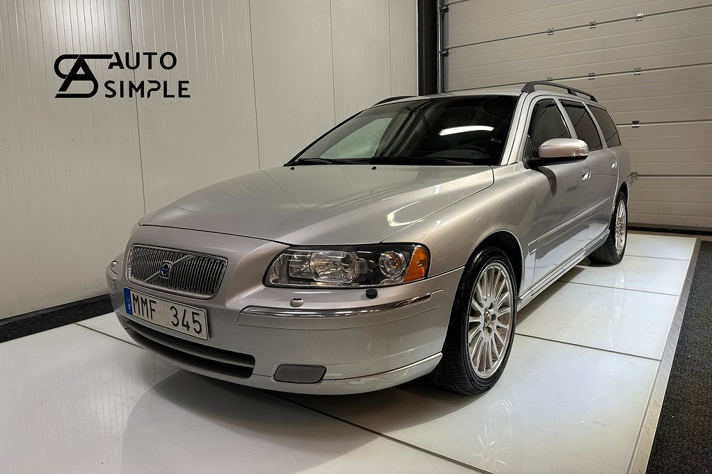 Volvo V70 2.5T Summum Ny Besiktigad Dragkrok Välvårdad 170hk