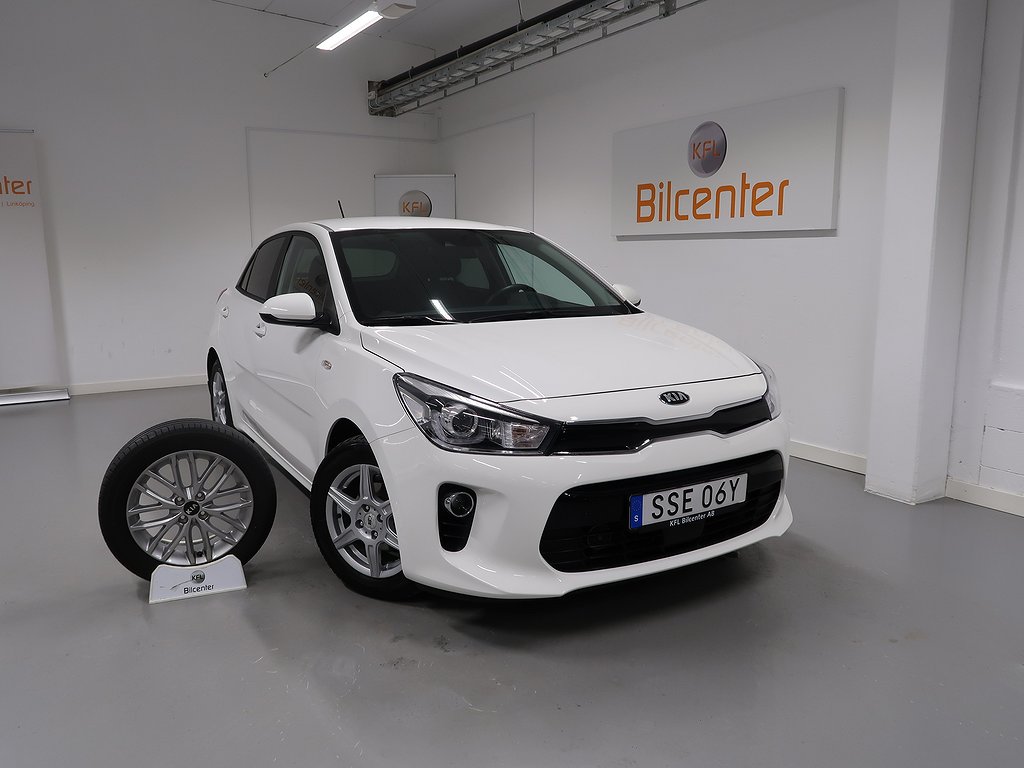 Kia Rio *3,99% RÄNTA* 1.2 GLS V-Däck ingår Kamera-Carplay-Rattvärme-Fart