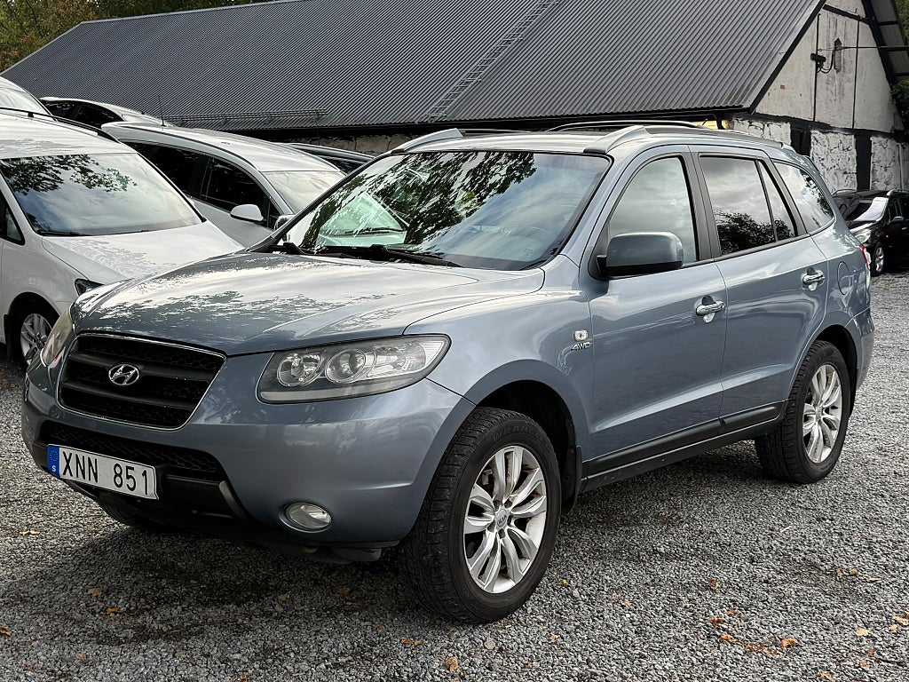Hyundai Santa Fe 2.7 V6 4WD Automat, 7-sits, Skinn, Kamrem bytt, 189hk