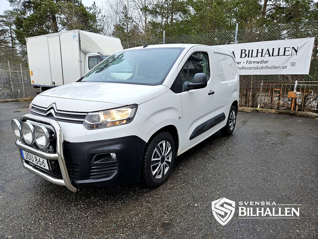 Citroën Berlingo 1.5 BlueHDi Dieselvärmare Nybesiktad Nyserv 3-Sits Drag