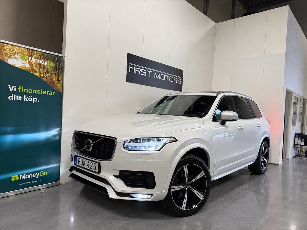 Volvo XC90 7-seater D4 Geartronic R-Design Euro 6/1-Ägare/Panorama