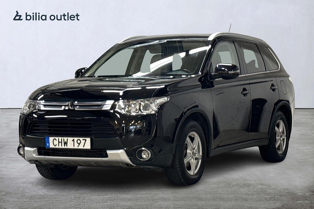 Mitsubishi Outlander 2.2 Di-D 4WD Business 7-sits 150hk Drag