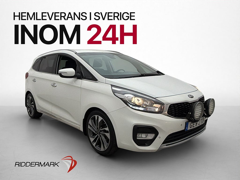 Kia Carens 1.7 141hk 7 Sits CarPlay ISOFIX Rattvärme Navi