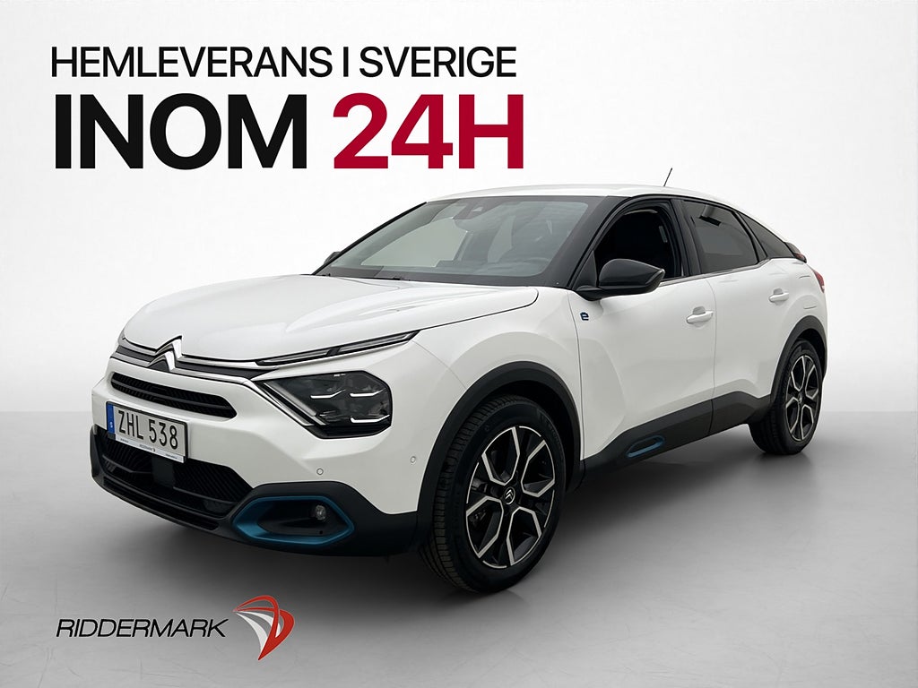 Citroën e-C4 136hk SHINE Kamera Navi Halvskinn Rattvärme
