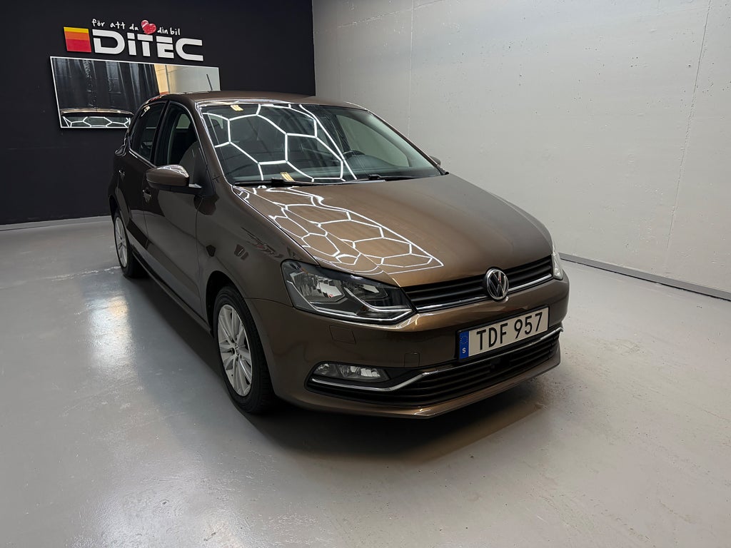 Volkswagen Polo 5-dörrar 1.2 TSI BMT Base Euro 6, 10000mil,Nyservad