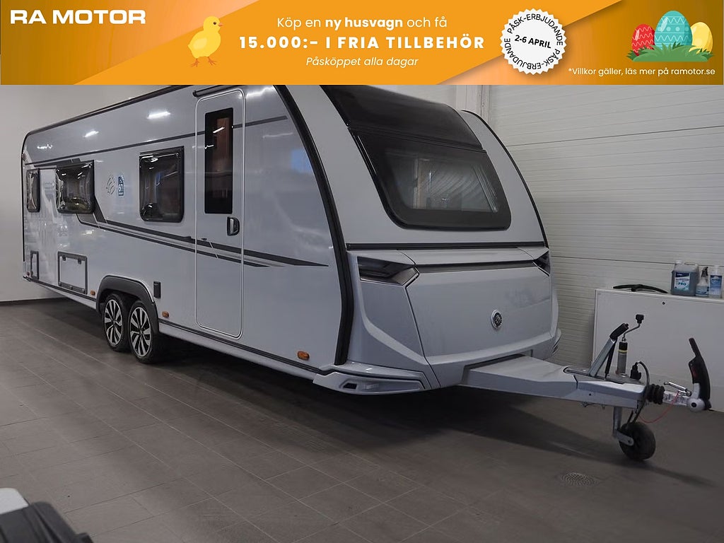 Knaus Südwind 650 PEB 60 Year ALDE I Framkök I Långbädd 2024