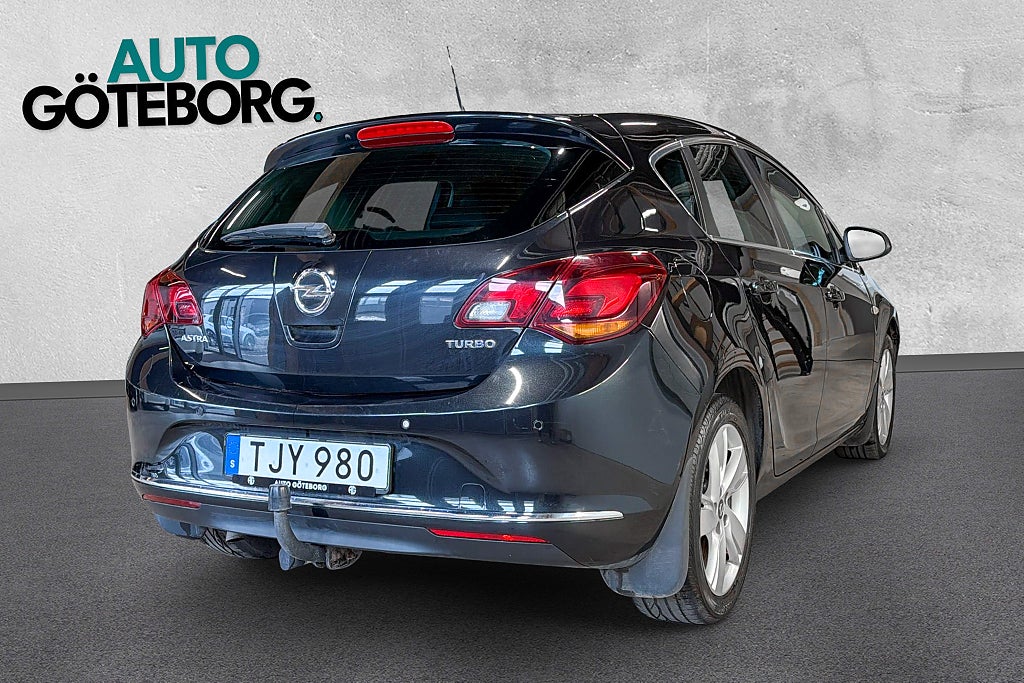 Opel Astra 1.4 Turbo Drive 1-Ägare Välservad 140HK Besiktigad