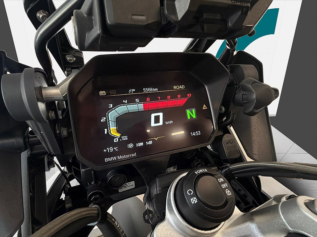 BMW r-1250-gs M performance, 1 brukare, LÅG MIL