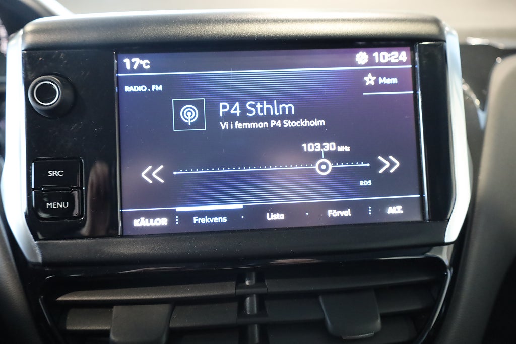 Peugeot 208 1.2 VTI PureTech AUT M-värme Blåtand 2017