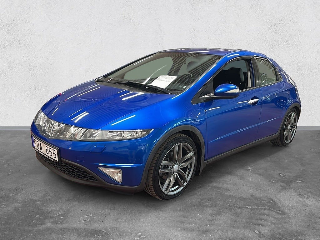 Honda Civic Sport 5-dörrar 1.8 i-VTEC 140hk Manuell