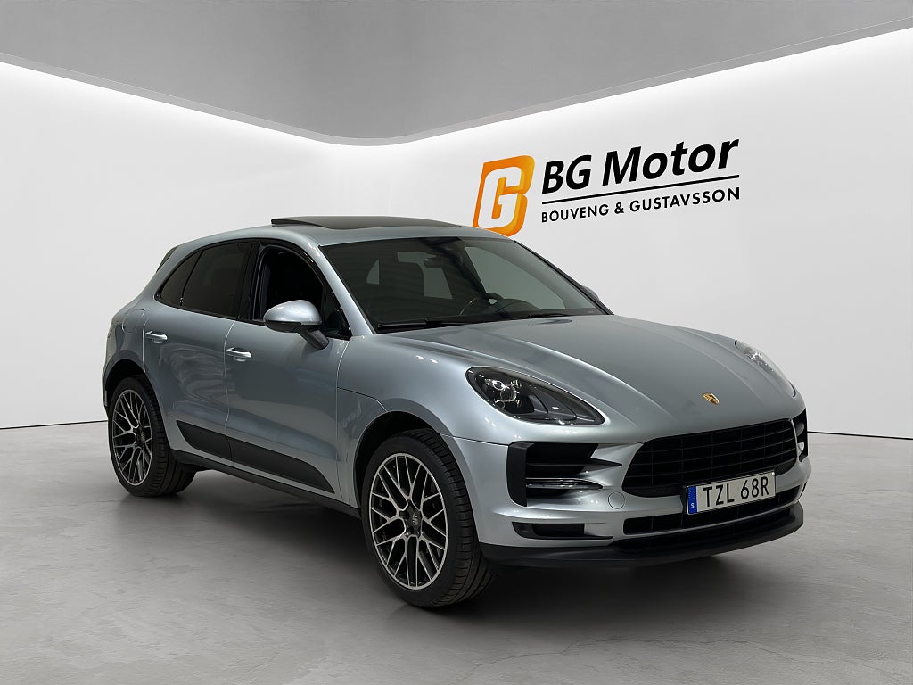 Porsche Macan PDK 245HK Aut Base Drag/Pano/Värmare/B-kamera/Navi/BOSE