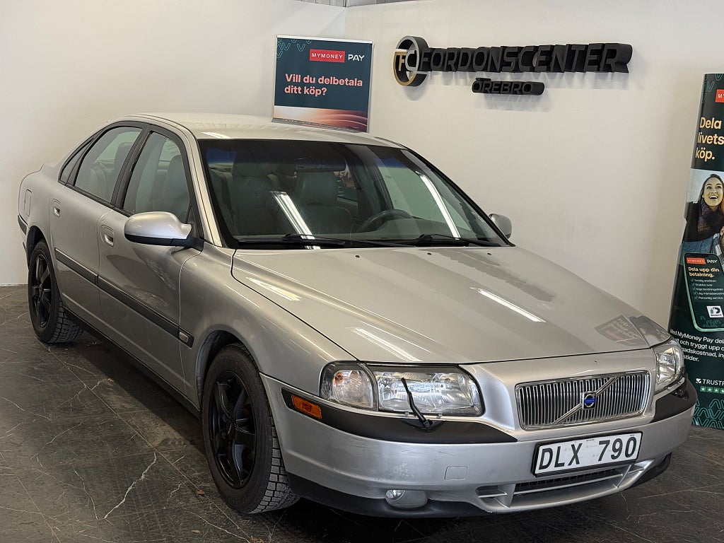 Volvo S80 2.4 Euro 4 Lågmilad Nybesiktigad Farthållare
