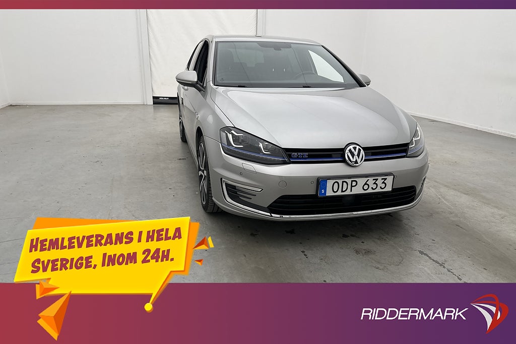 Volkswagen Golf GTE Drag Kamera Navi CarPlay Adaptiv-Fart