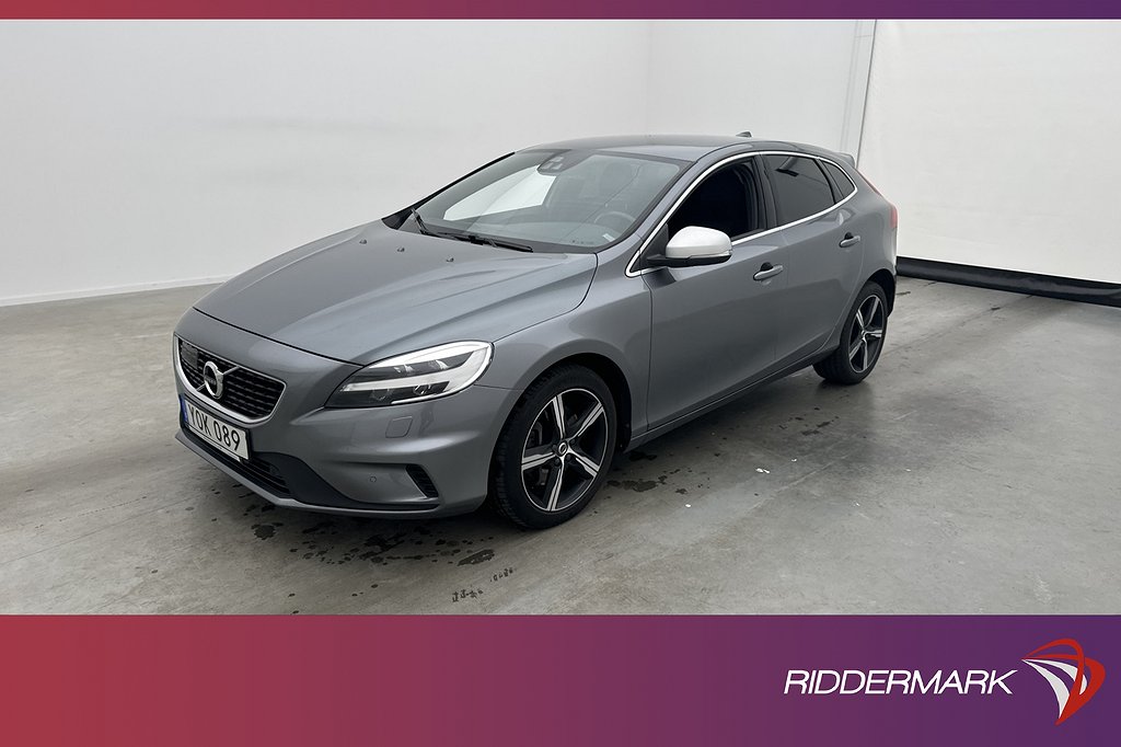 Volvo V40 D3 R-Design VOC Värmare Navi Sensorer Halvskinn