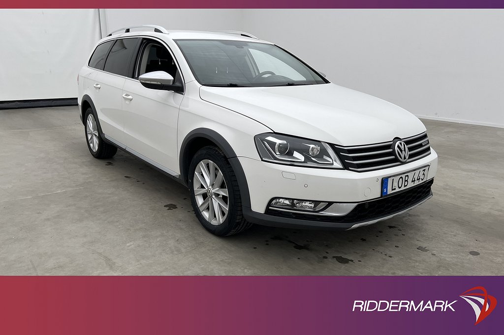 Volkswagen Passat Alltrack TDI 4M Premium Värmare Drag Skinn