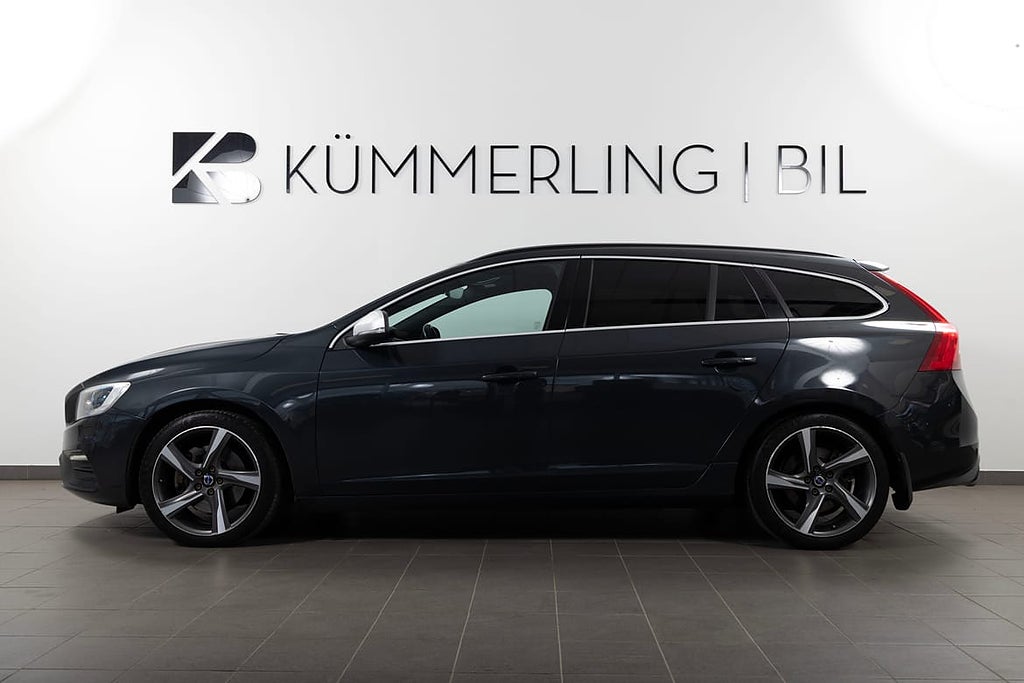 Volvo V60 D4 AWD Geartronic 190hk R-design Drag/Bkamera/L...