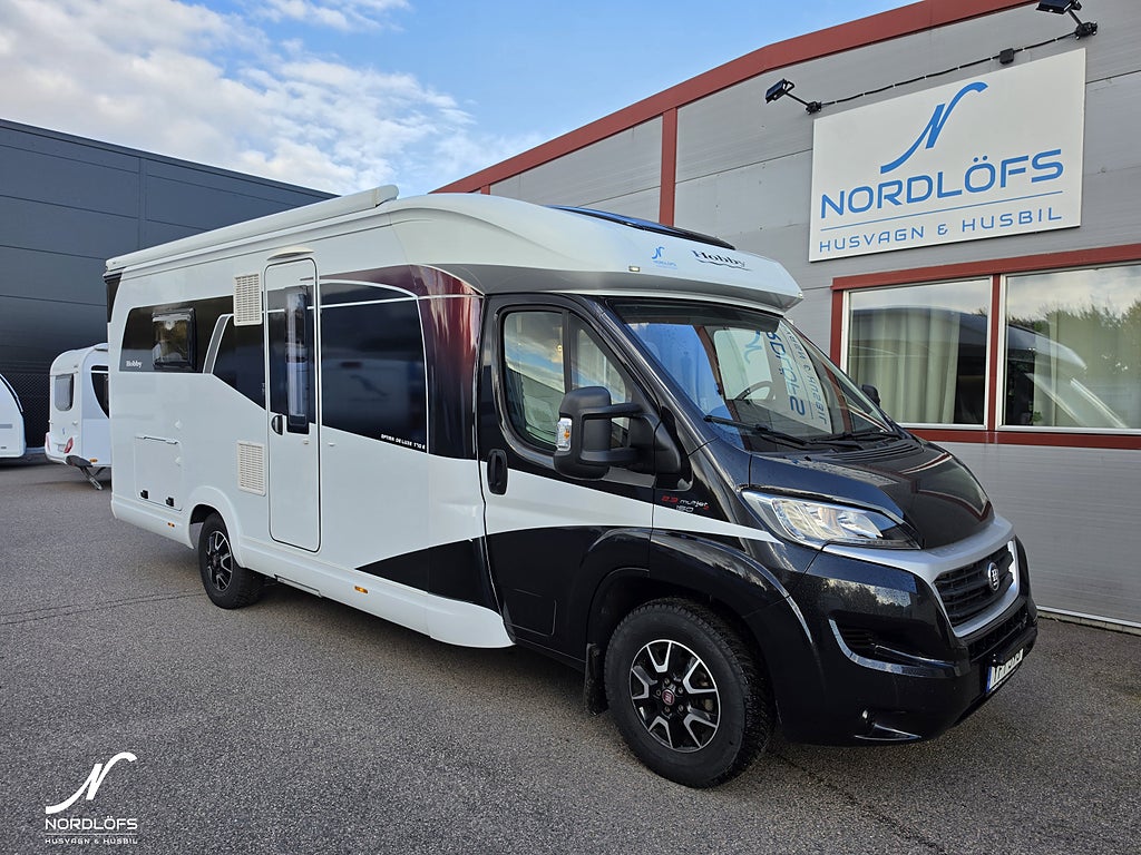Hobby T70 E* Låga enkelsängar/Toa bak/Välvårdad