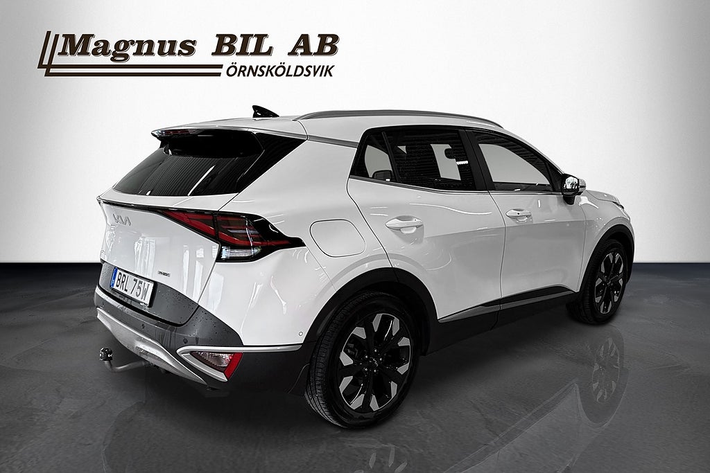 Kia Sportage PHEV Advance AWD Drag V-hjul Bränslevärmare Nyservad miniatyr 7