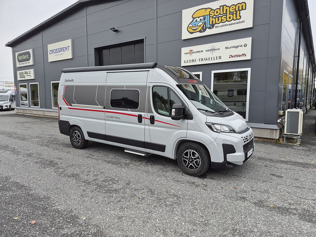 Dethleffs GlobeTrail 600 ER Master Class automatlåda, Skylight, adaptiv fa