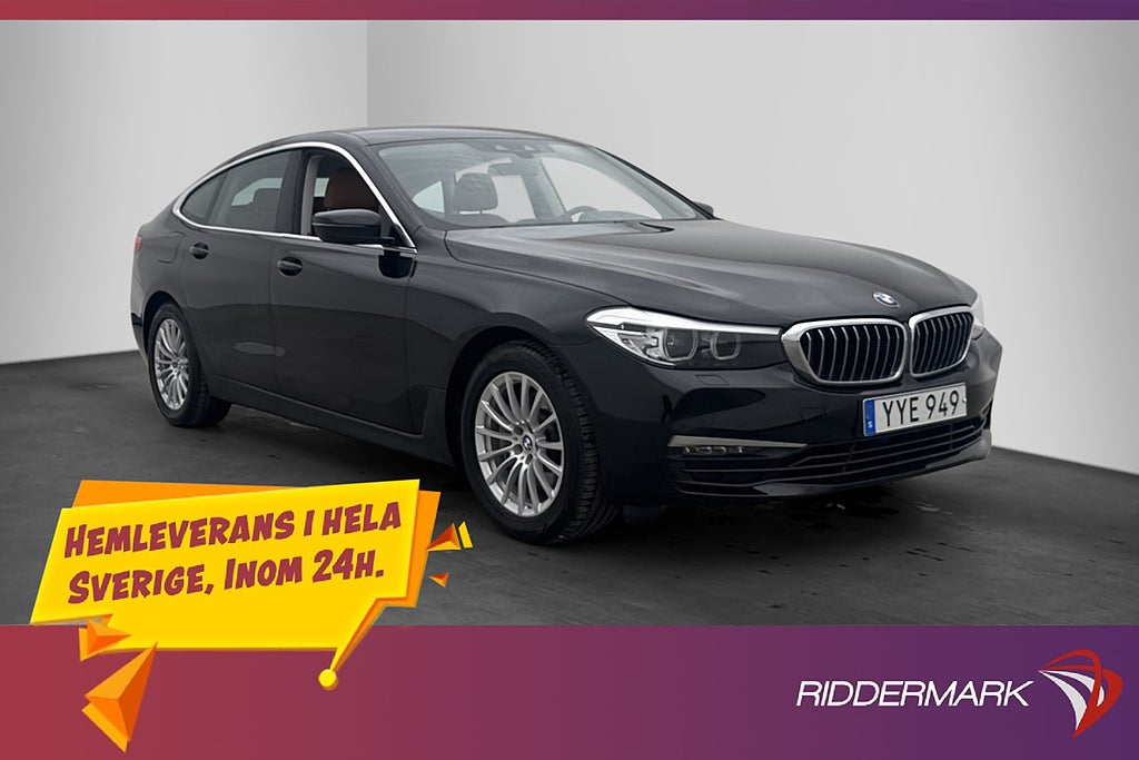 BMW 620 D GT 190hk Kamera Läder Dragkrok Keyless