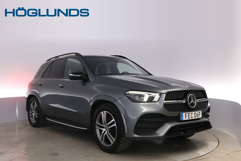 Mercedes-Benz GLE 350 de 4MATIC AMG Luft Drag Pano Burmester Värmare Moms