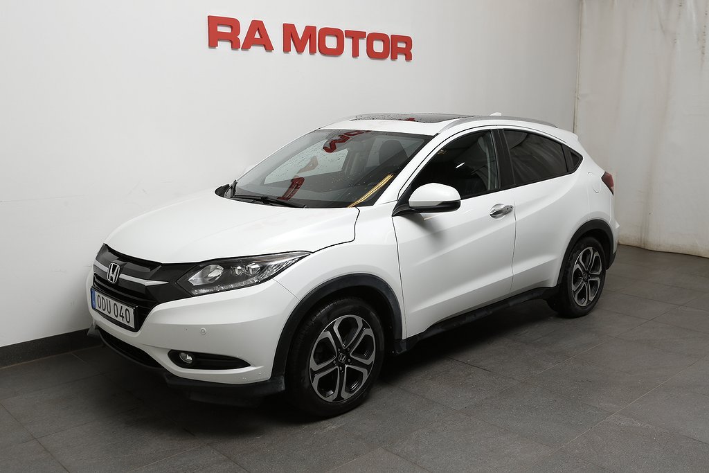 Honda HR-V 1,5 i-VTEC 131hk Executive Aut Pano Navi Drag 2016
