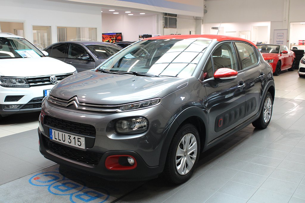 Citroën C3 1.2 VTi 82hk / 1 Ägare / Sv-Såld / 6507 mil