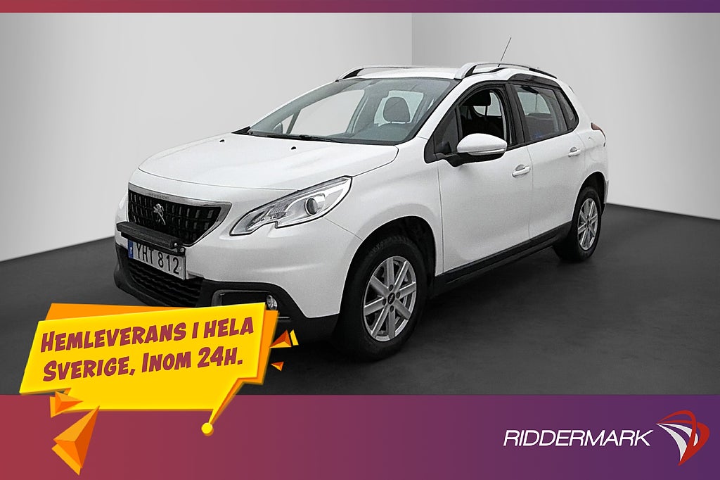 Peugeot 2008 1.2 e-THP 110hk Active Farthållare Bluetooth