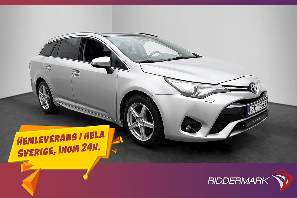 Toyota Avensis Kombi 143hk Active Plus Panorama Navi Kamera