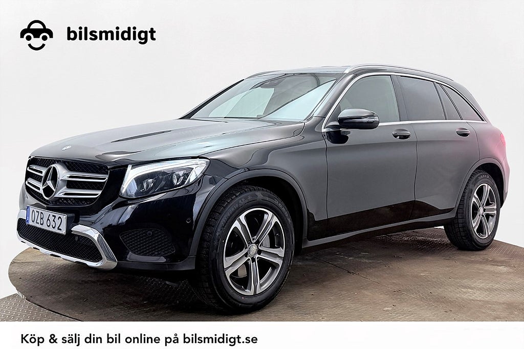 Mercedes-Benz GLC 220 d 4M Exclusive Delläder Navi Kamkedja 170hk