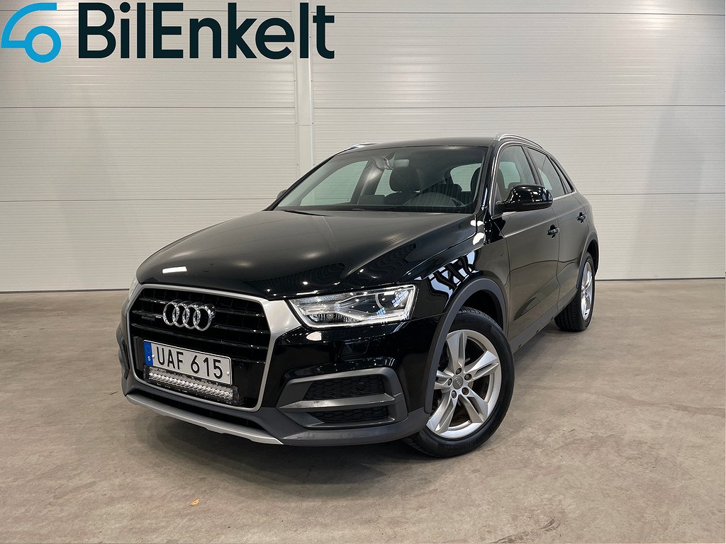 Audi Q3 150 TDI Quattro Sport Edition Drag PDC++  2016 150hk