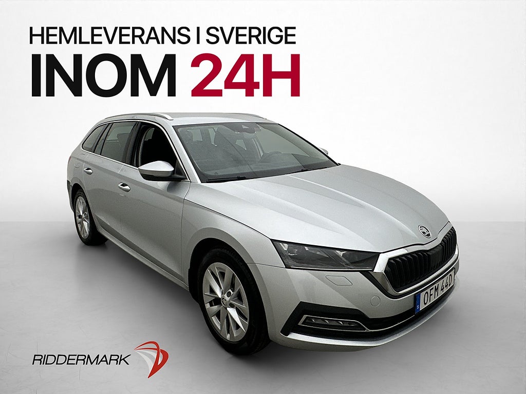 Skoda Octavia Kombi 1.0 TSI 110hk Style Cockpit Kamera MOMS