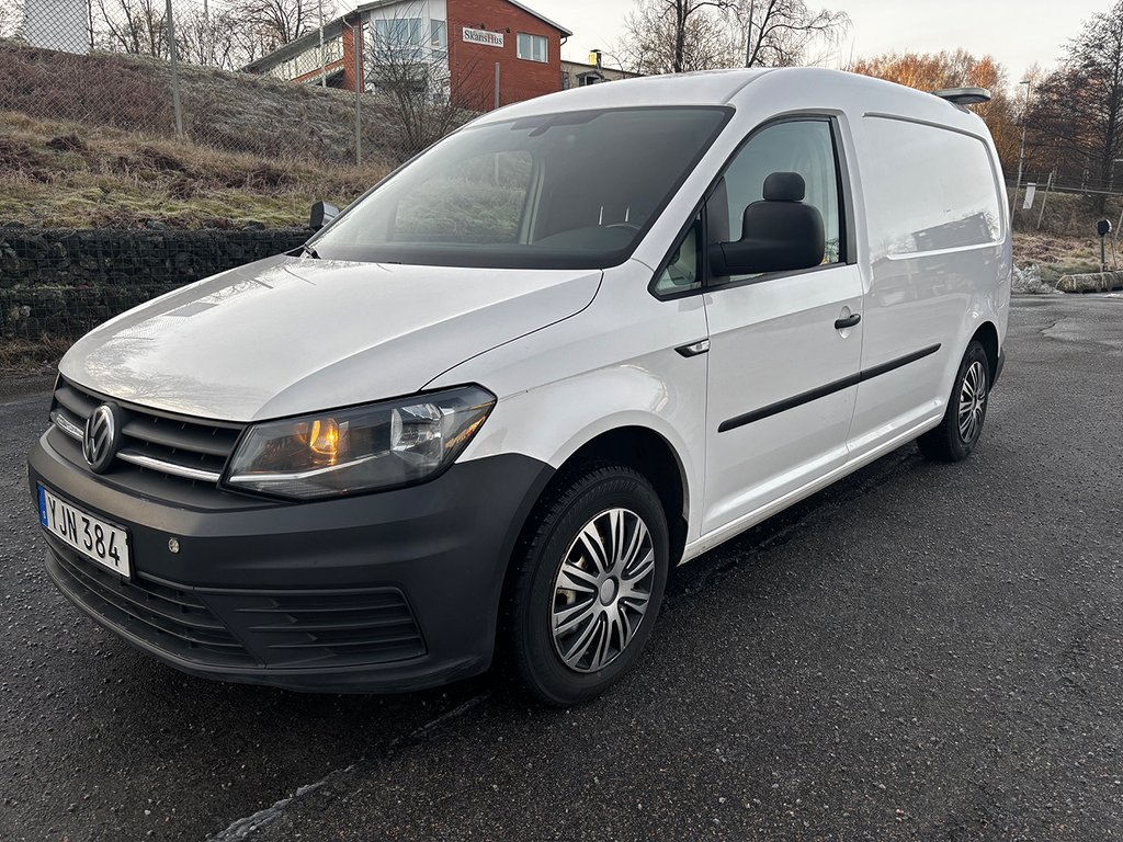 Volkswagen Caddy Maxi 2.0TDi 102Hk Drag SoV VAT/MOMS Sv-Såld