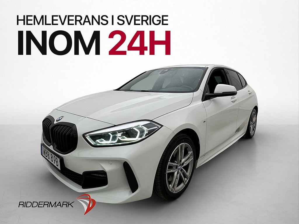 BMW 118I 136hk M Sport HiFi Rattvärme PDC LED Moms