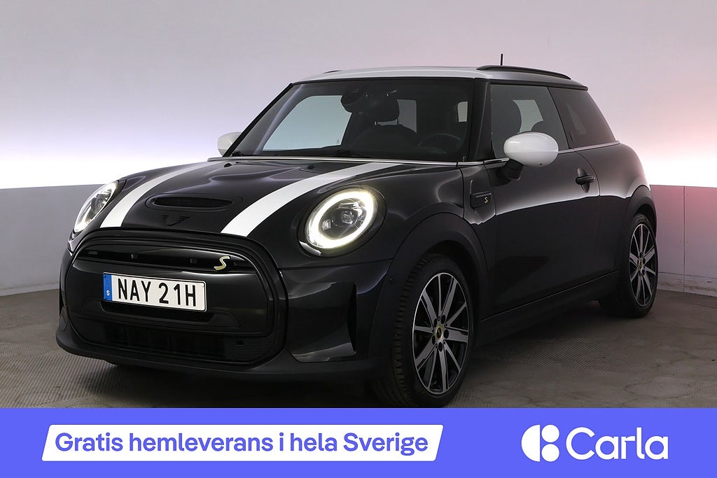 MINI Cooper SE Pano Läder Kamera HuD HK Keyless