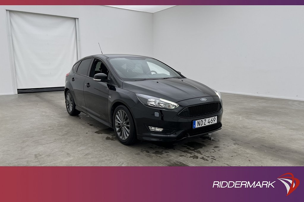 Ford Focus EcoBoost 125hk ST-Line M-Värm 4,95% Ränta