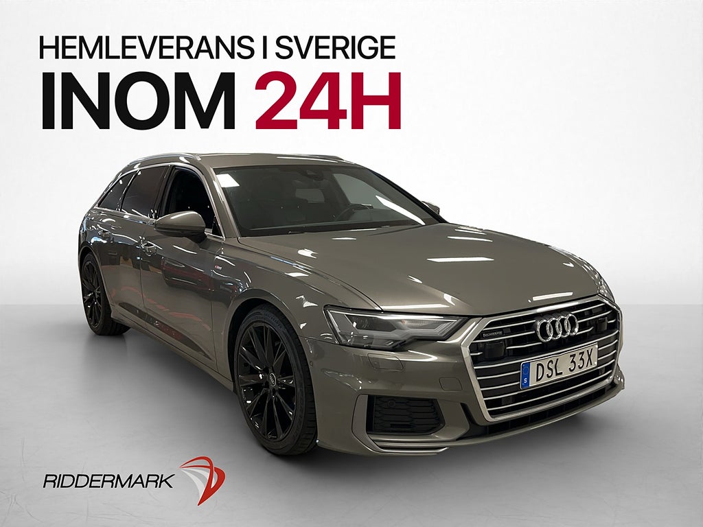 Audi A6 40 TDI Q Full S-Line Cockpit Värmare Kamera Drag