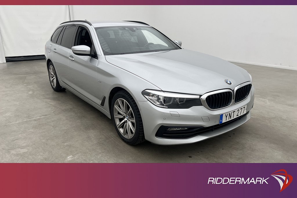 BMW 520 d 190hk xDrive Sport line B-Kamera Navi Drag