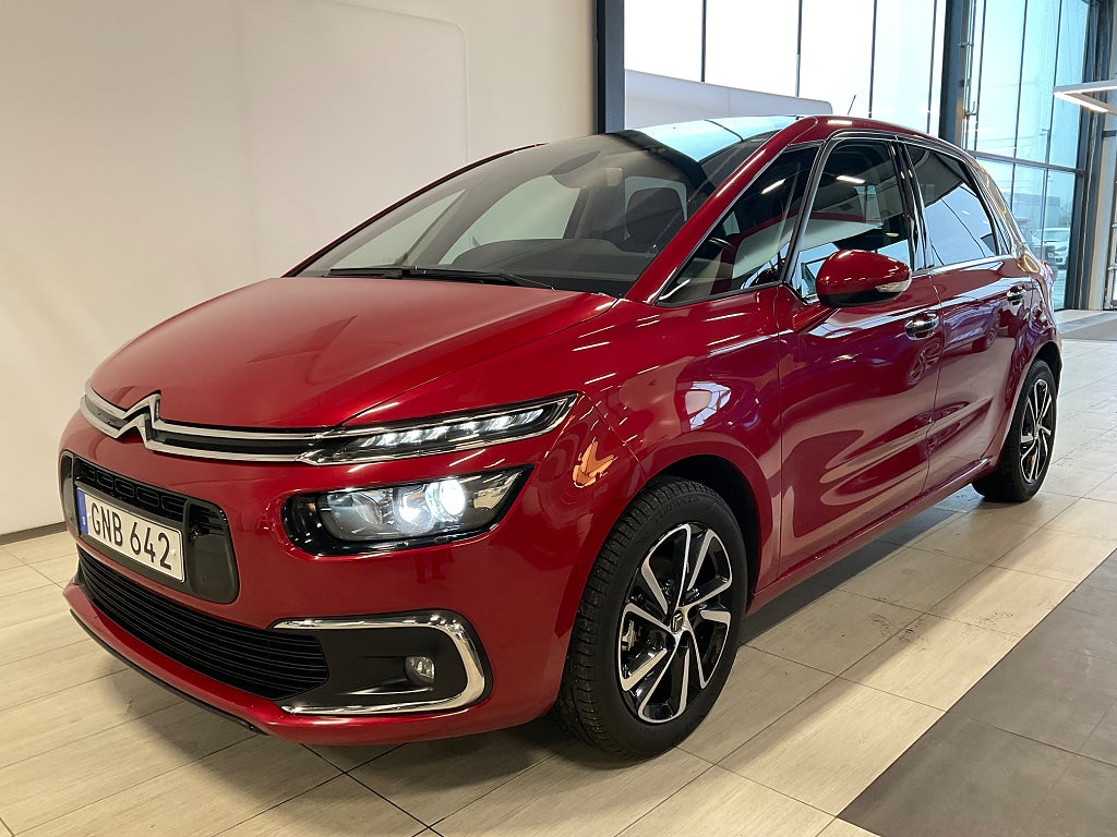 Citroën C4 Picasso 1.6 BlueHDi EAT 120hk Dragkrok Backkamera S&V-Hjul