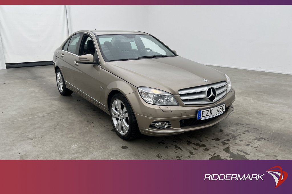 Mercedes-Benz C 180 CGI 156hk Avantgarde Värmare Halvskinn