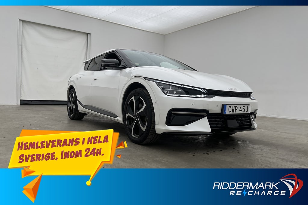 Kia EV6 77.4 kWh AWD GT-Line Taklucka Meridian Drag Head Up